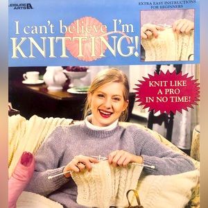 I can’t believe I’m knitting